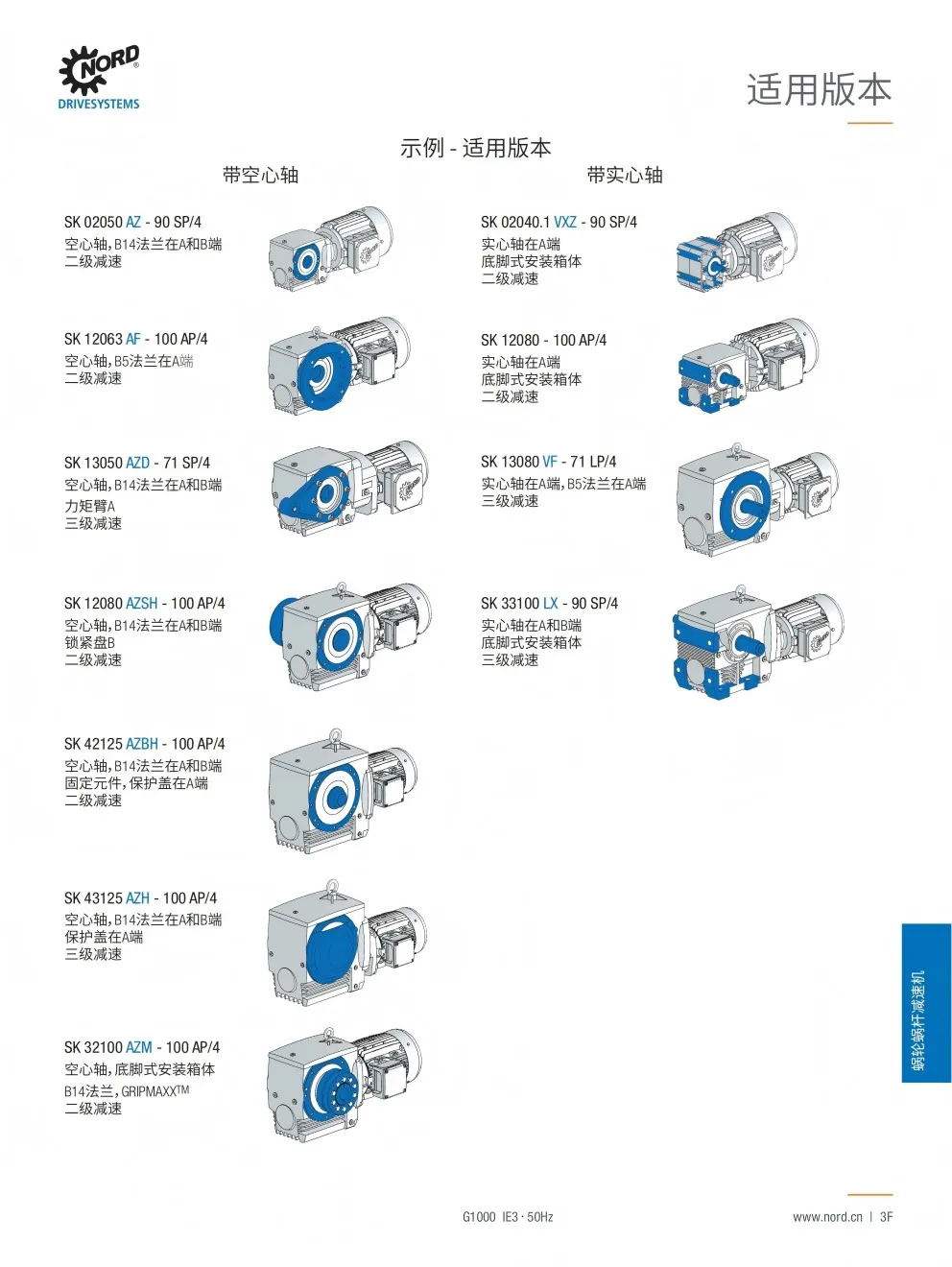 诺德SK02050系列